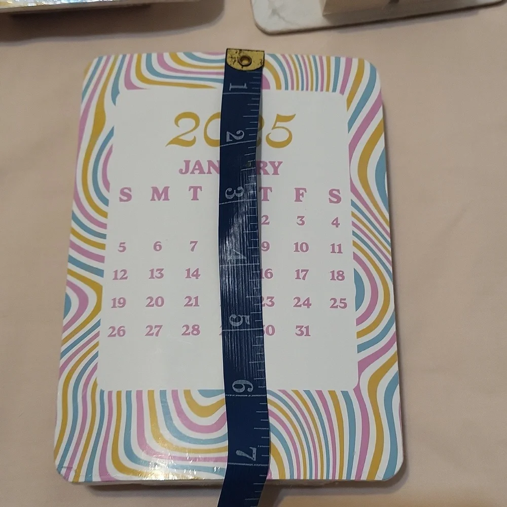 5 2025 Calendars With Wood Base